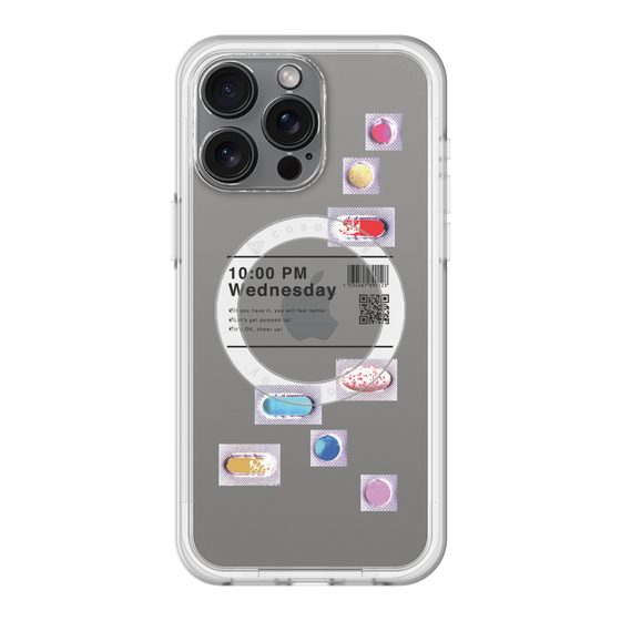 スリムプロテクションプレミアムケース with MagSafe［ 10:00 PM Wednesday ］
