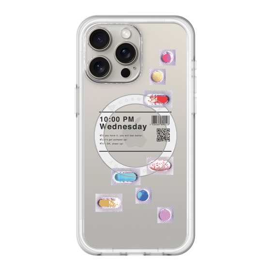 スリムプロテクションプレミアムケース with MagSafe［ 10:00 PM Wednesday ］