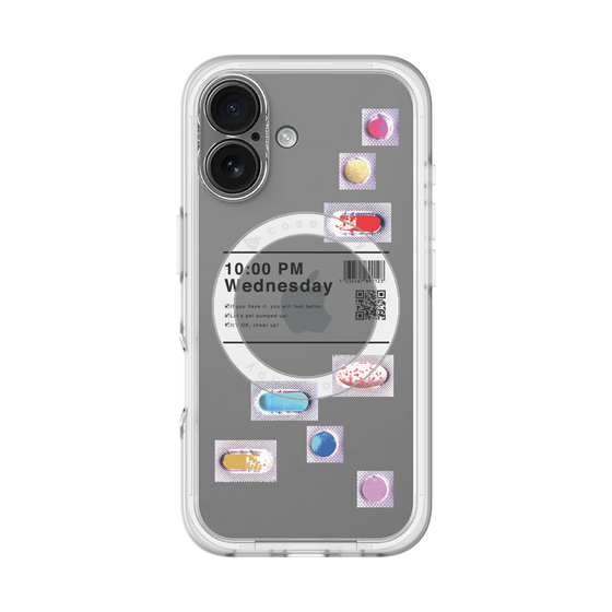 スリムプロテクションプレミアムケース with MagSafe［ 10:00 PM Wednesday ］