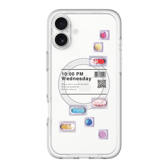 スリムプロテクションプレミアムケース with MagSafe［ 10:00 PM Wednesday ］