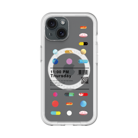スリムプロテクションプレミアムケース with MagSafe［ 11:00 PM Thursday ］