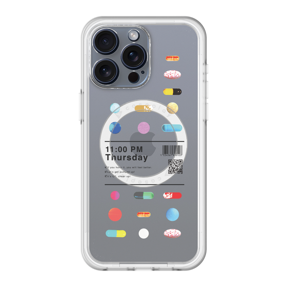 スリムプロテクションプレミアムケース with MagSafe［ 11:00 PM Thursday ］