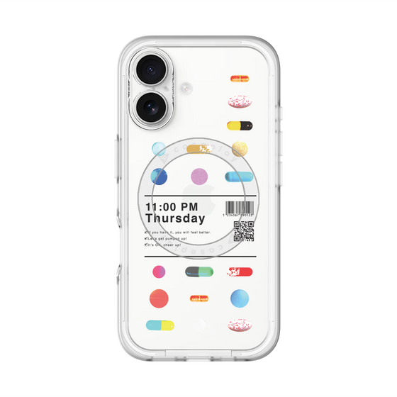 スリムプロテクションプレミアムケース with MagSafe［ 11:00 PM Thursday ］
