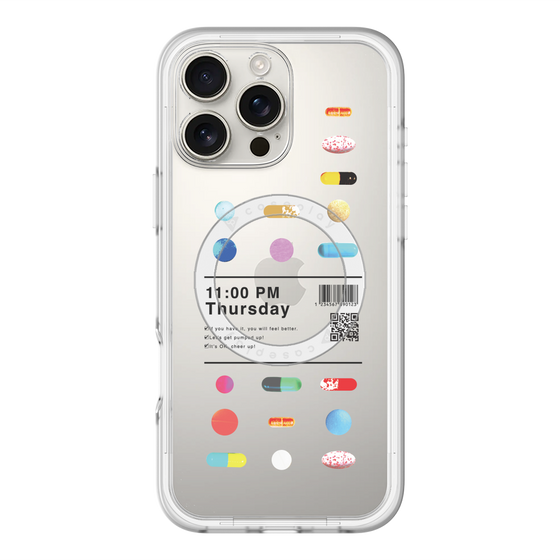 スリムプロテクションプレミアムケース with MagSafe［ 11:00 PM Thursday ］