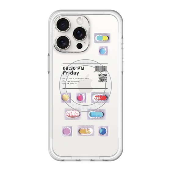 スリムプロテクションプレミアムケース with MagSafe［ 09:30 PM Friday ］