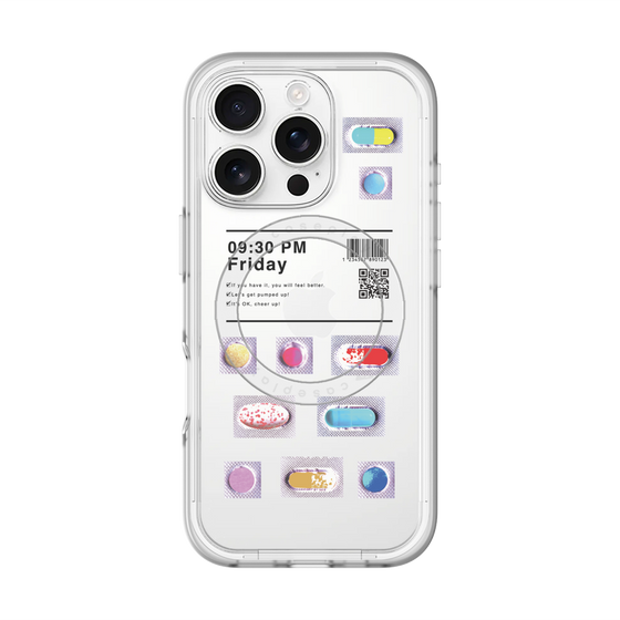 スリムプロテクションプレミアムケース with MagSafe［ 09:30 PM Friday ］