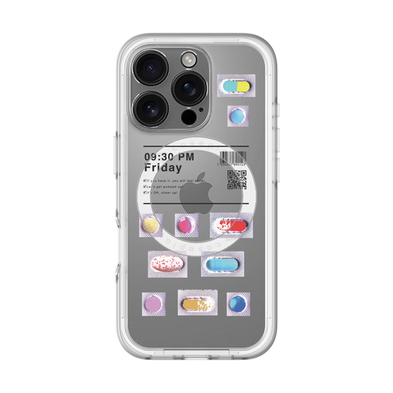 スリムプロテクションプレミアムケース with MagSafe［ 09:30 PM Friday ］