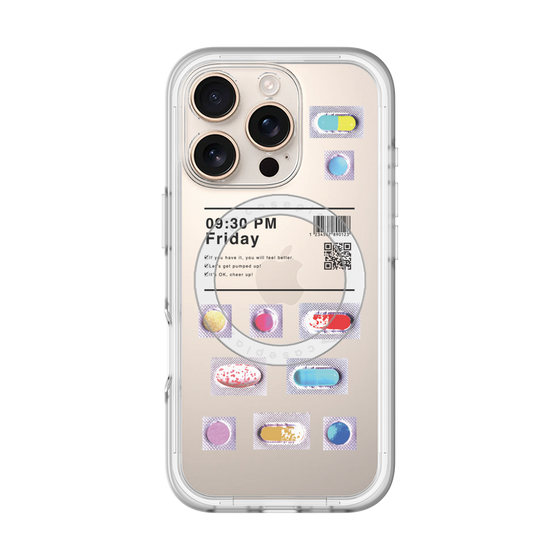 スリムプロテクションプレミアムケース with MagSafe［ 09:30 PM Friday ］