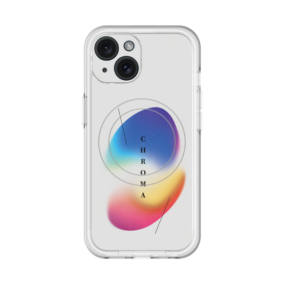 スリムプロテクションプレミアムケース with MagSafe［ Chroma ］