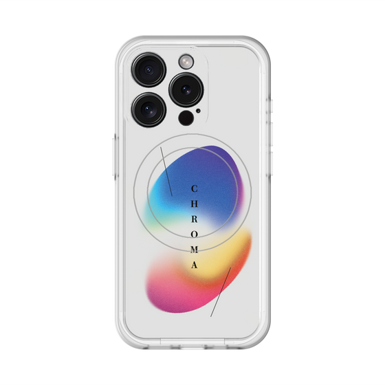 スリムプロテクションプレミアムケース with MagSafe［ Chroma ］