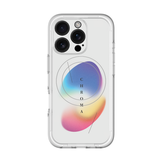 スリムプロテクションプレミアムケース with MagSafe［ Chroma ］