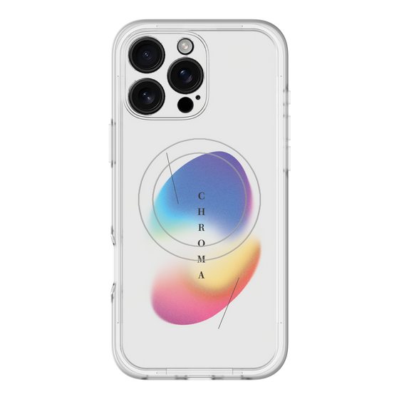 スリムプロテクションプレミアムケース with MagSafe［ Chroma ］