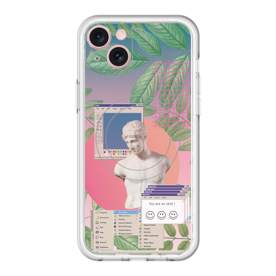 スリムプロテクションプレミアムケース with MagSafe［ vapor wave ］