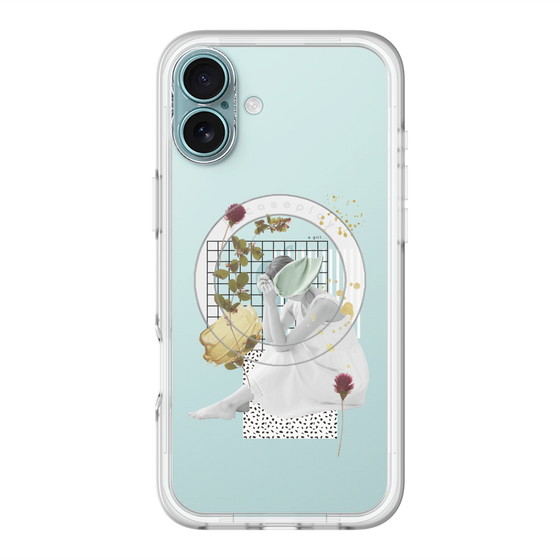 スリムプロテクションプレミアムケース with MagSafe［ The garden where fairies live ］