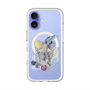 スリムプロテクションプレミアムケース with MagSafe［ Cool and languid Dull blue ］