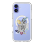 スリムプロテクションプレミアムケース with MagSafe［ Cool and languid Dull blue ］