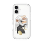 スリムプロテクションプレミアムケース with MagSafe［ Artistic Fall in Beige ］