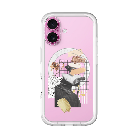 スリムプロテクションプレミアムケース with MagSafe［ Artistic Fall in Beige ］