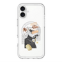 スリムプロテクションプレミアムケース with MagSafe［ Artistic Fall in Beige ］