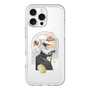 スリムプロテクションプレミアムケース with MagSafe［ Artistic Fall in Beige ］
