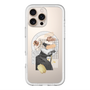 スリムプロテクションプレミアムケース with MagSafe［ Artistic Fall in Beige ］