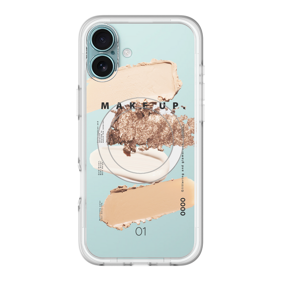 スリムプロテクションプレミアムケース with MagSafe［ Nudy-A ］