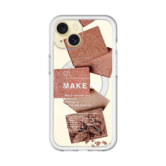 スリムプロテクションプレミアムケース with MagSafe［ Eye shadow-A ］