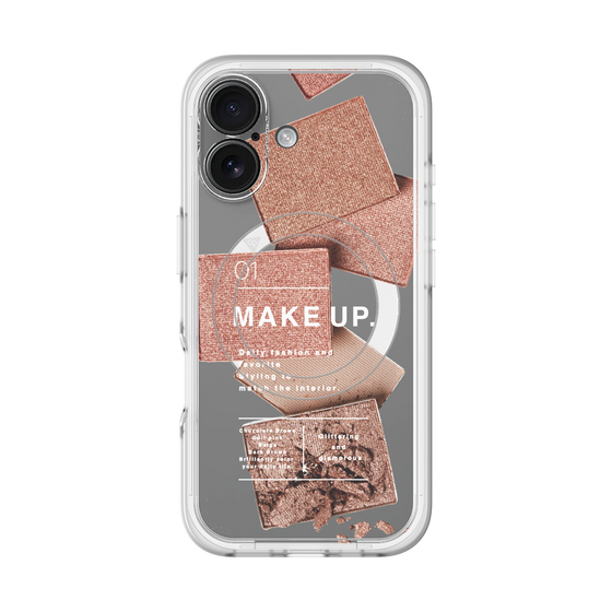 スリムプロテクションプレミアムケース with MagSafe［ Eye shadow-A ］