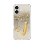 スリムプロテクションプレミアムケース with MagSafe［ Marble Nuance Painting Gray ］