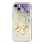スリムプロテクションプレミアムケース with MagSafe［ Marble Nuance Painting Purple ］