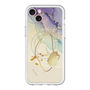 スリムプロテクションプレミアムケース with MagSafe［ Marble Nuance Painting Purple ］