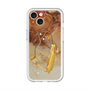 スリムプロテクションプレミアムケース with MagSafe［ Marble Nuance Painting Brown ］