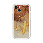 スリムプロテクションプレミアムケース with MagSafe［ Marble Nuance Painting Brown ］