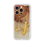 スリムプロテクションプレミアムケース with MagSafe［ Marble Nuance Painting Brown ］