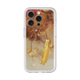 スリムプロテクションプレミアムケース with MagSafe［ Marble Nuance Painting Brown ］