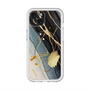 スリムプロテクションプレミアムケース with MagSafe［ Marble Nuance Painting Black ］