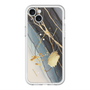 スリムプロテクションプレミアムケース with MagSafe［ Marble Nuance Painting Black ］