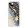 スリムプロテクションプレミアムケース with MagSafe［ Marble Nuance Painting Black ］