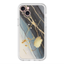 スリムプロテクションプレミアムケース with MagSafe［ Marble Nuance Painting Black ］