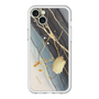 スリムプロテクションプレミアムケース with MagSafe［ Marble Nuance Painting Black ］