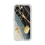 スリムプロテクションプレミアムケース with MagSafe［ Marble Nuance Painting Black ］