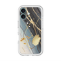 スリムプロテクションプレミアムケース with MagSafe［ Marble Nuance Painting Black ］