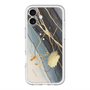 スリムプロテクションプレミアムケース with MagSafe［ Marble Nuance Painting Black ］