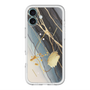 スリムプロテクションプレミアムケース with MagSafe［ Marble Nuance Painting Black ］