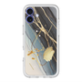 スリムプロテクションプレミアムケース with MagSafe［ Marble Nuance Painting Black ］