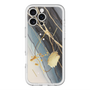 スリムプロテクションプレミアムケース with MagSafe［ Marble Nuance Painting Black ］