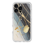 スリムプロテクションプレミアムケース with MagSafe［ Marble Nuance Painting Black ］
