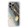 スリムプロテクションプレミアムケース with MagSafe［ Marble Nuance Painting Black ］