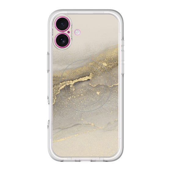 スリムプロテクションプレミアムケース with MagSafe［ Marble Gray ］