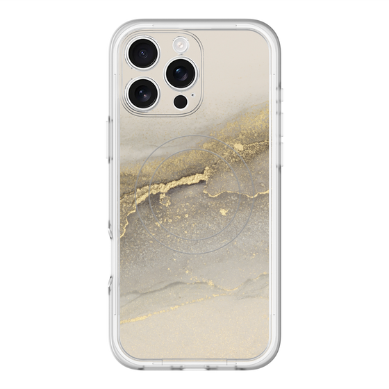 スリムプロテクションプレミアムケース with MagSafe［ Marble Gray ］